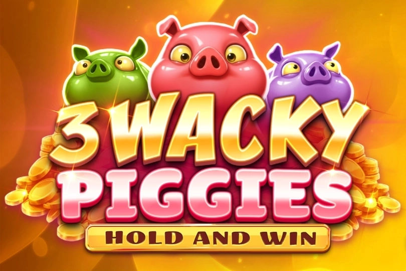 3 Wacky Piggies Hold and Win